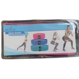 Banda elastica circulara Pro Gym - set 3 buc.