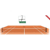 Fileu tenis plasa dubla - fir 3 mm, competitie