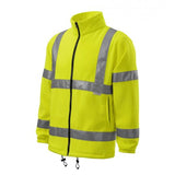 Jacheta fleece unisex, High-Visibility