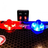 Masa de joc hochei Air Hockey Fire vs Ice