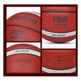 Minge baschet Molten B6G4000, aprobata FIBA, marime 6 , oficiala FRB