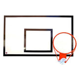 Panou baschet 120x90 cm, exterior, cu inel si plasa