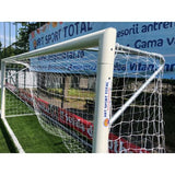 Porti fotbal mobile 5x2 m, profil oval AL 100x120 mm