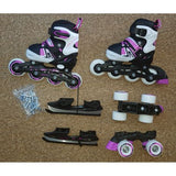 Role - patine gheata - patine Disco, 3 in 1, copii