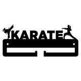 Suport medalii simplu 2 brate personalizat cu figurina