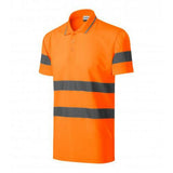 Tricou polo unisex Runway High-Visibility