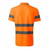 Tricou polo unisex Runway High-Visibility