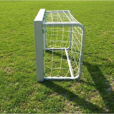 Miniporti fotbal 90x60 cm, aluminiu, cu plase