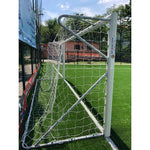 Porti fotbal mobile 5x2 m, profil oval AL 100x120 mm