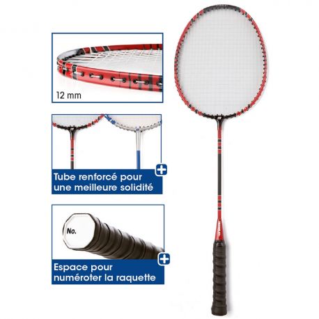 Racheta badminton 66 cm, 105 g - adulti