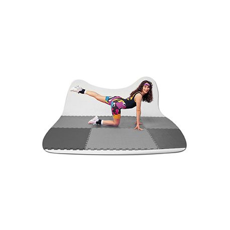 Saltea fitness / gimnastica, bicolora